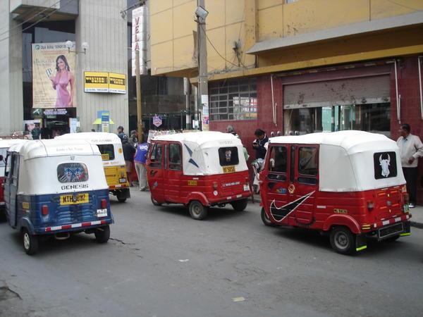 Southern Peru "taxis"