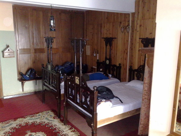 Lush hotel near darjeeling