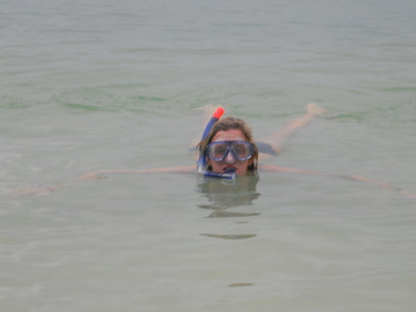 Cheers for the snorkel dad