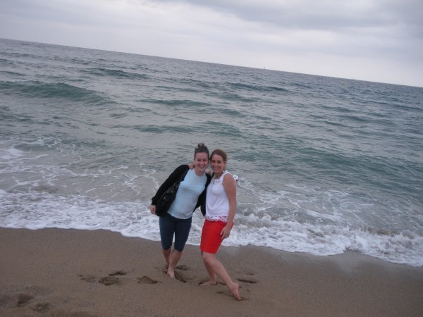 Arielle and I at the Beach