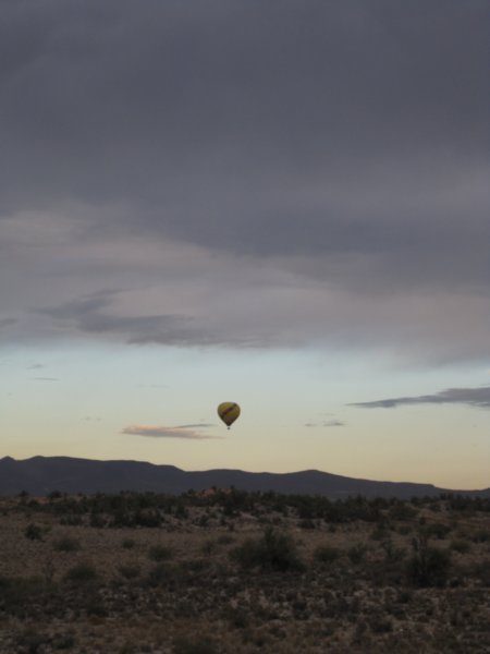 Balloon over Arizona