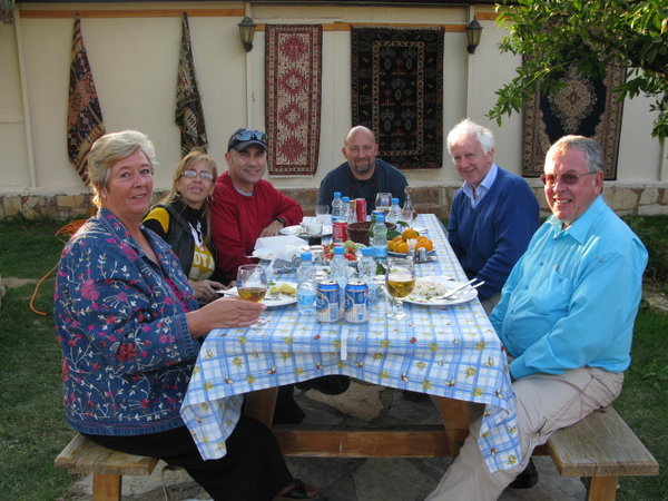 Lunch near Ephesus