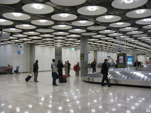 A very modern Madrid Airport