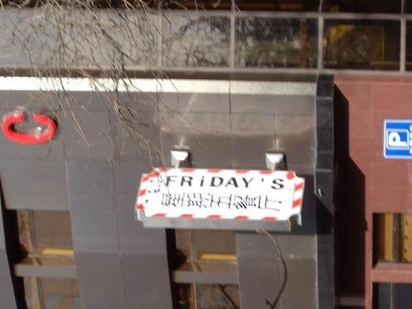 They Even have Friday's In China!