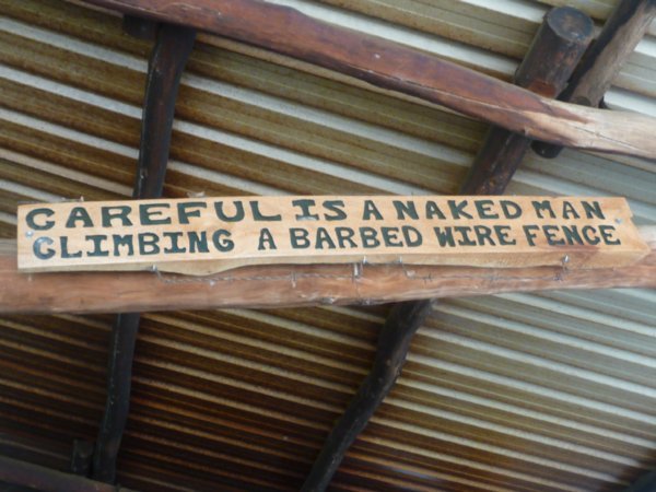 sign at cattle station
