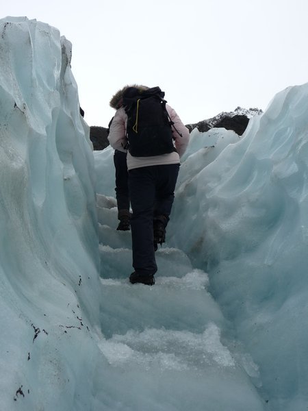 glacier steps