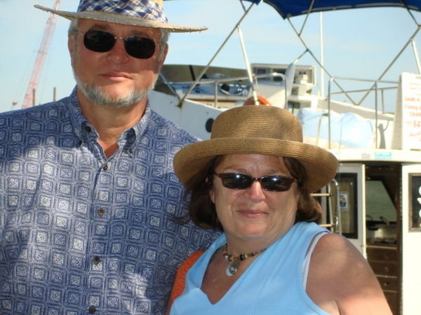 Wes and Joanne at John's Pass