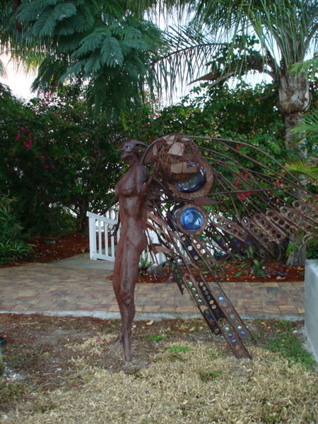 Icarus Statue at The Little Bar Sculpture Garden