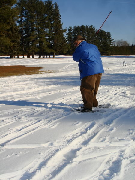 Spa Park Golf Course - Wes Getting Ready For Spring in Four Weeks!