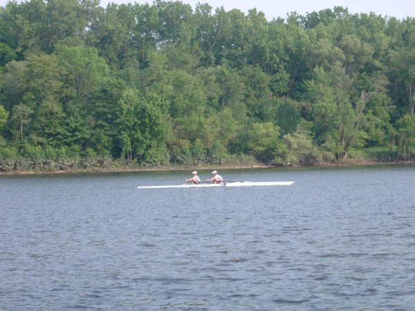 Scullers on the Mohawk