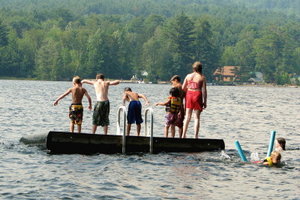 Fun on the Raft, Loon Lake