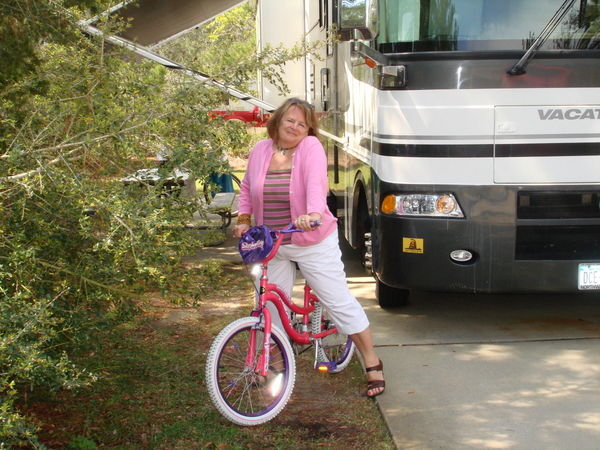 Big Girl ... Little Bike - what happens when you shrink in height!