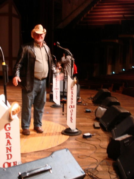 Wes Auditions at Grand Ole Opry