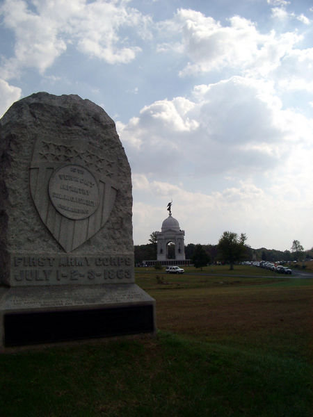 Looking Toward Pennsylvania Monument