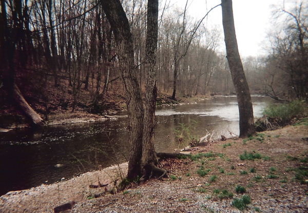 Stream Behind Our Campsite Gettysburg