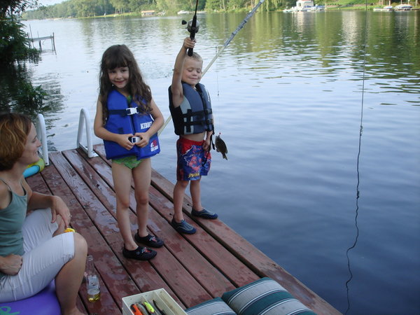 Fishing Kids, Ballston Lake