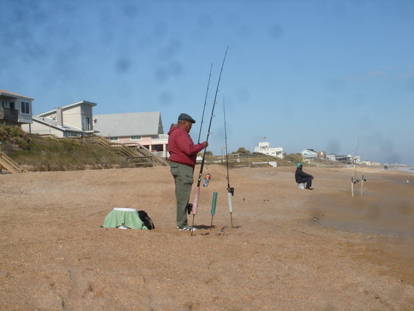 Fishing North Beach St. Augustine