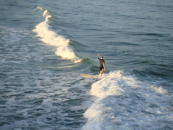 Surfer St. Augustine Public Beach