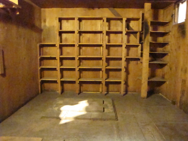 Interior - Unibomber's Hut in FBI Display at Newseum 