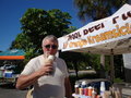 Yummy Root Bear Float at the Farmers' Market