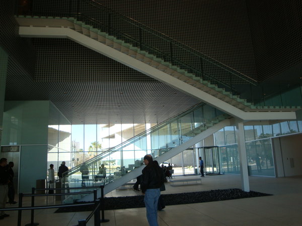 Stairway at the Tampa Museum of Art
