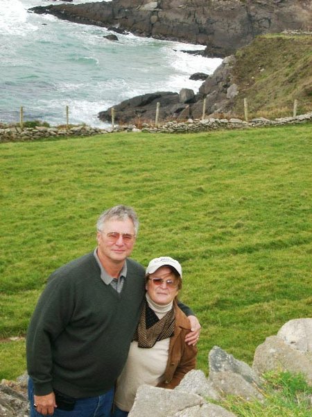 Joanne & Wes on the Dingle Road