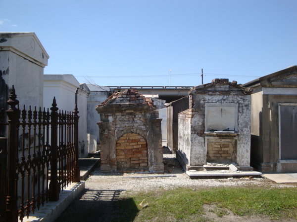 Cemetery Scene
