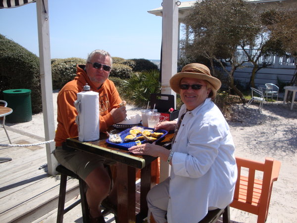 Lunch at Shrimp Shack Seaside