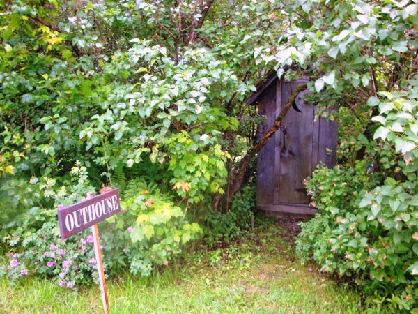 The Outhouse at the Peony Farm