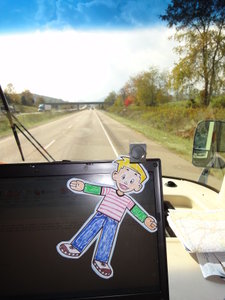 Flat Stanley in the RV