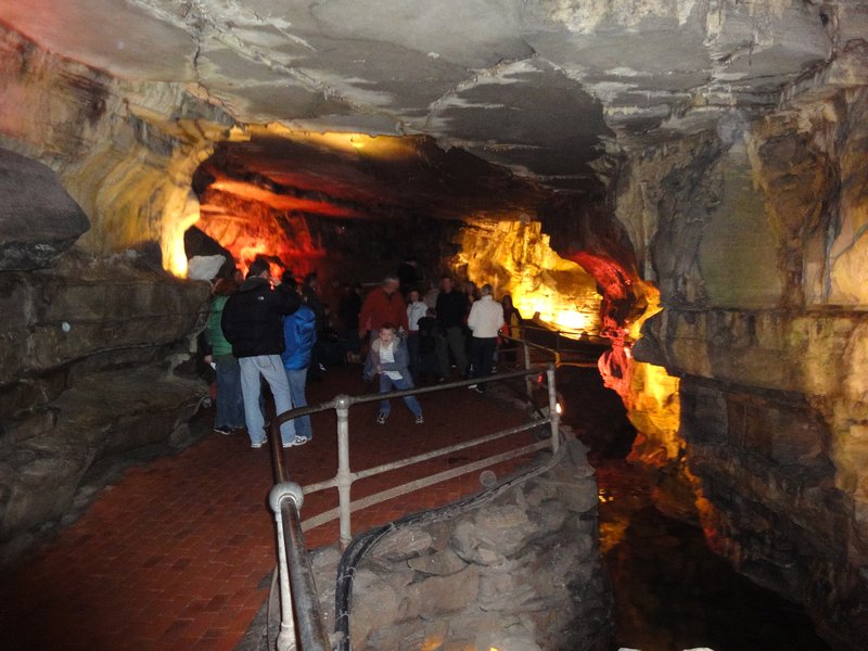 Howe's Cavern's River Styx