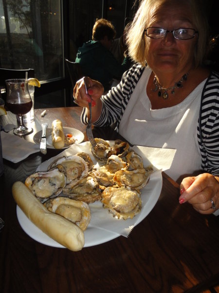 Oysters at Uncle Bubba's