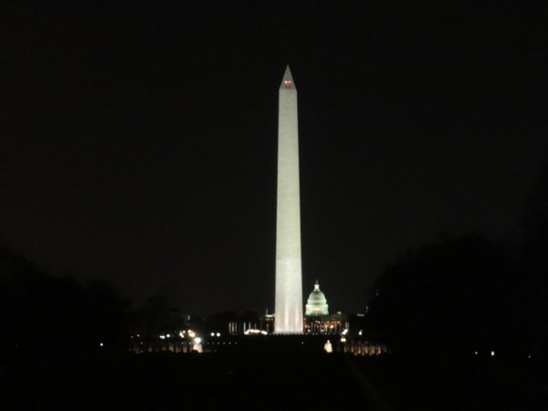Washington Monument - Capitol in Background