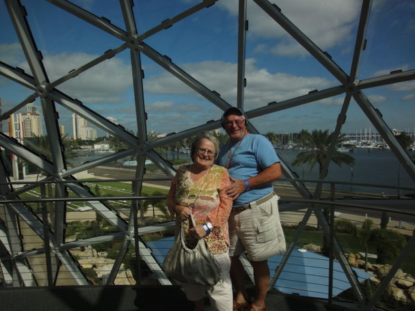 Wes and Joanne at Dali Museum