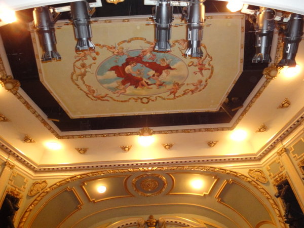 Ceiling of Mertz Theatre