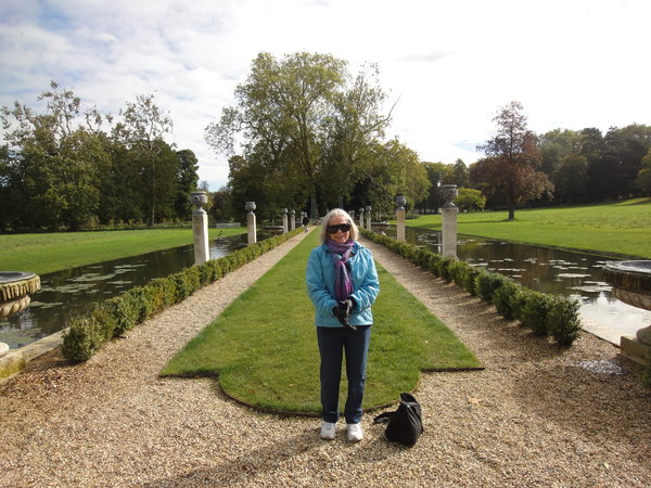 Ellen in the English Garden Chantilly