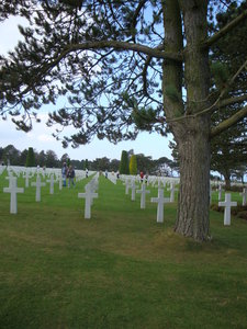 The US National Cemetary Normandy, France
