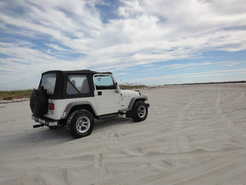 Jeep on the Beach
