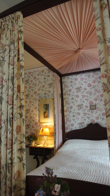 Bed With Pleated Canopy