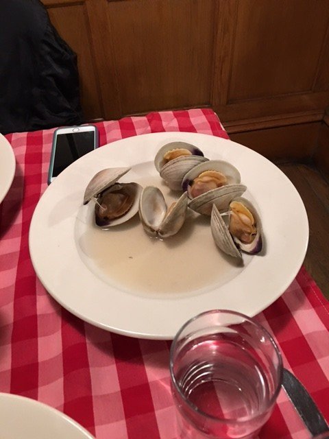 Beth's Clams at Durgin Park