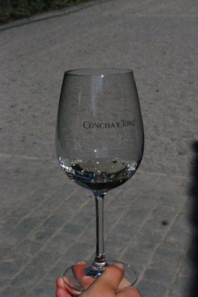 Weinglas von C & T