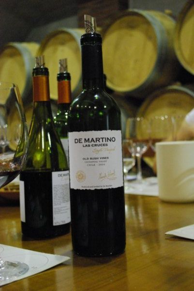 exzellenter Wein von De Martino 