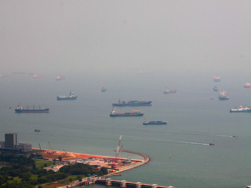 Singapore Strait Shipping