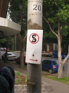 Australia's version of 'no parking'