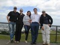 Lee, Me, Anna, Luc, and Dylan on top of Mount Eden