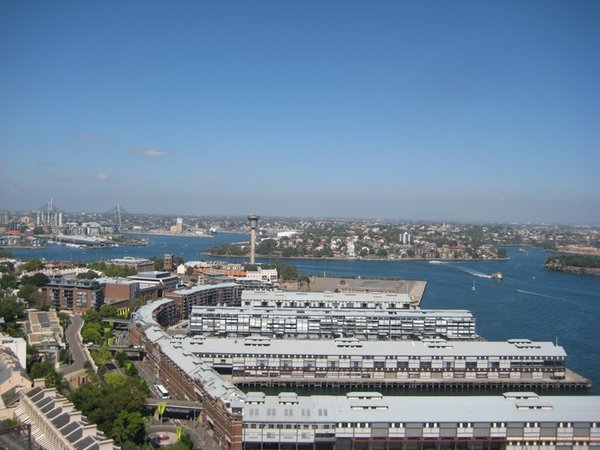 Darling Harbour from Harbour Bridge