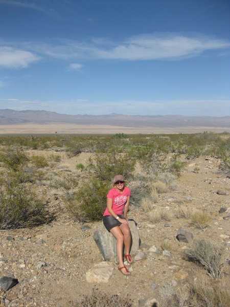 The Nevada desert