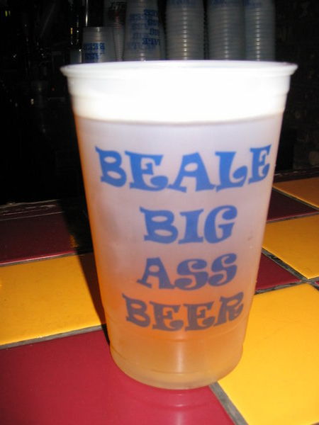 The Beale Big Ass Beer