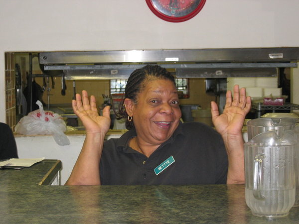 Bettye, Our Waitress at the Fourway