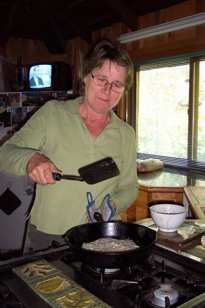 Nicole Making Crepes